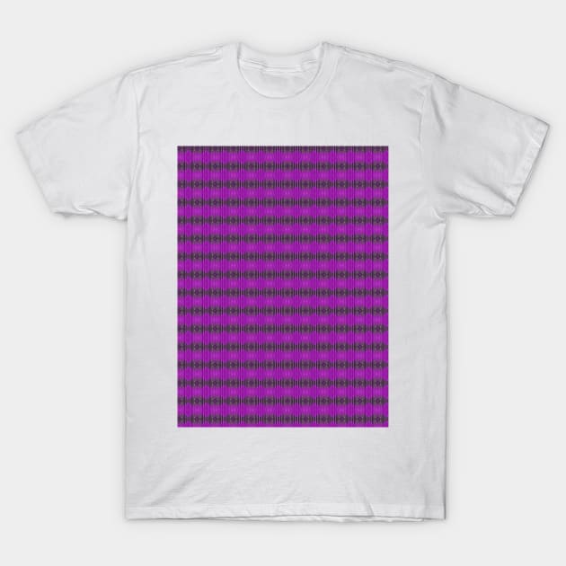 Purple Pattern 83 by Kristalin Davis T-Shirt by Kristalin Davis